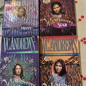 The Wildflowers Misty Paperback Novel - Purple & Pink Cover